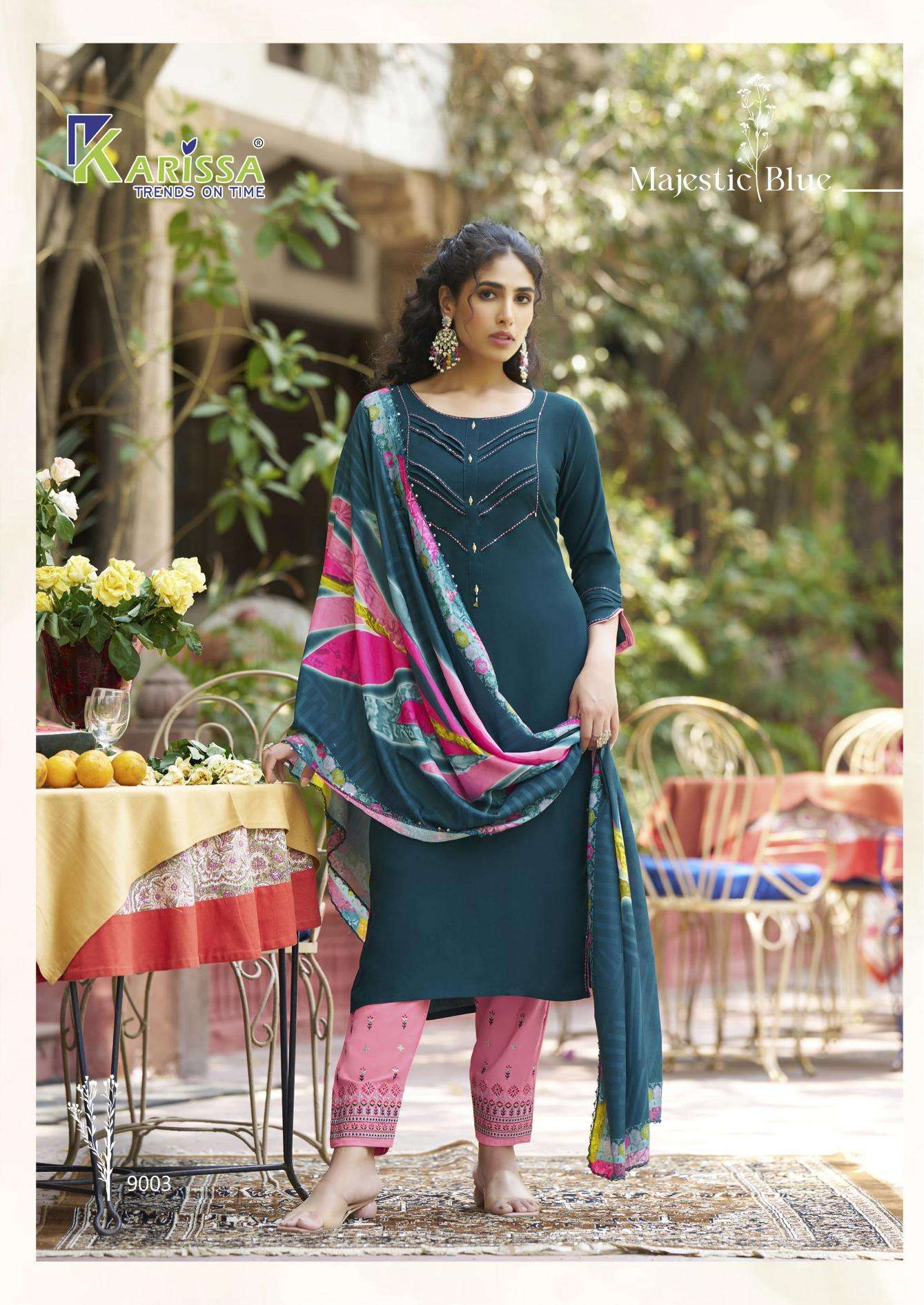 Karissa vidisha vol 9 ladies kurti manufacturer in surat surat gujarat india