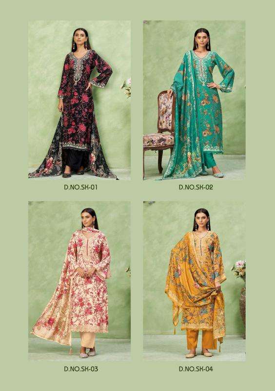 Karva designer studio surkh vol 2 Best dress material shop in Kolkata