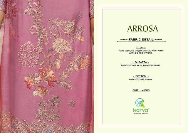 Karva desiner studio arrosa Dress material market in Delhi