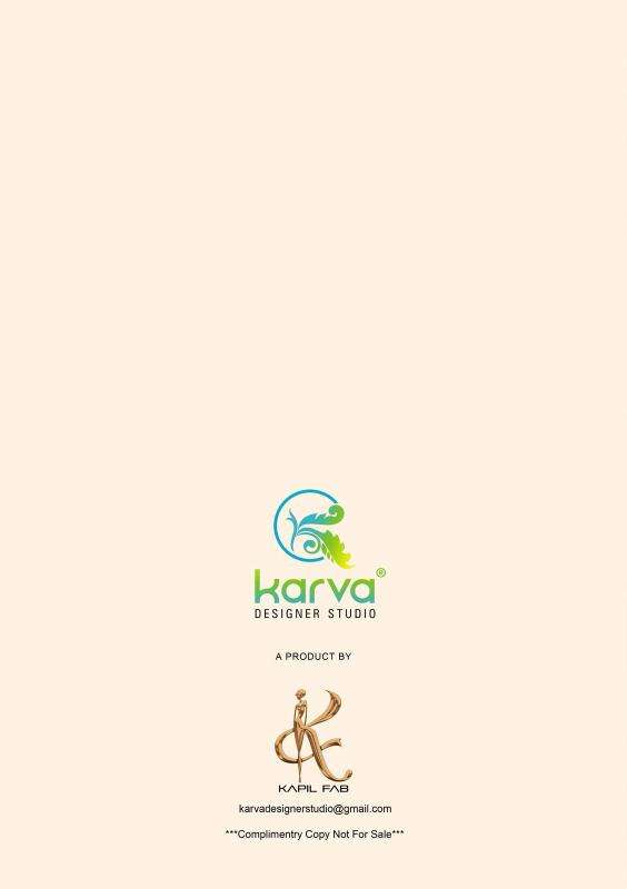 Karva desiner studio bliss maslin Dress material for ladies in Delhi