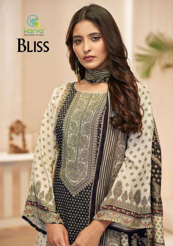 Karva desiner studio bliss maslin Dress material for ladies in Delhi