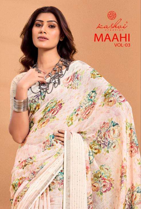 Kashvi creation maahi vol 3 Saree wholesale price in Delhi