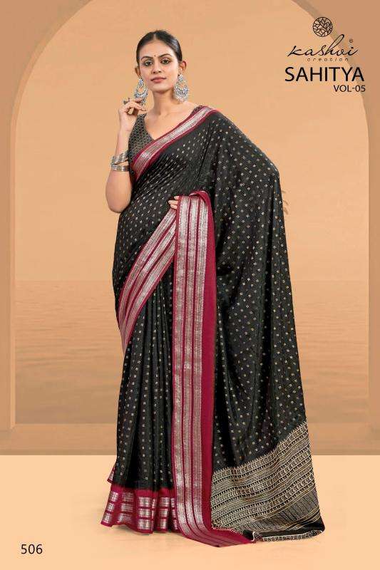 Kashvi creation sahitya vol 5 Wholesale sarees online