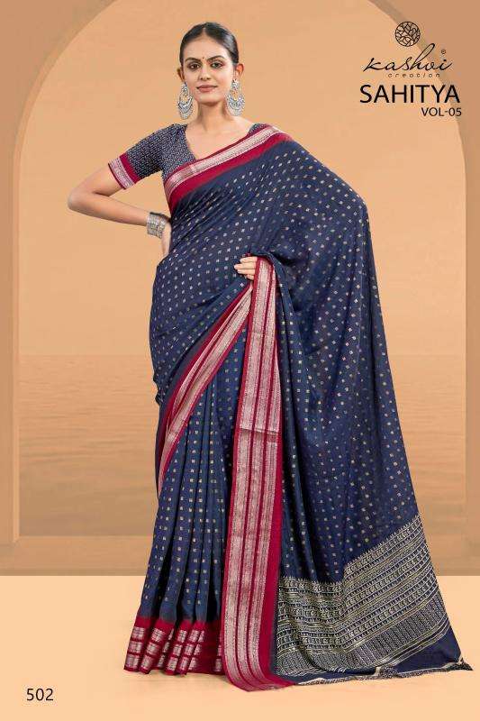 Kashvi creation sahitya vol 5 Wholesale sarees online