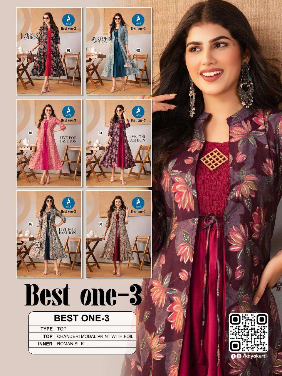 Kaya kurti best one 3 Wholesale kurti manufacturer in Gujarat