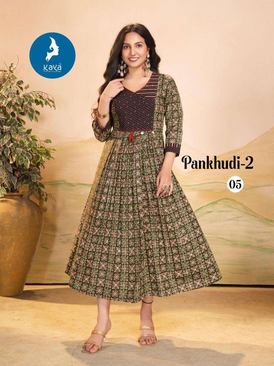 Kaya kurti pankhudi 2 Surat Kurti Market