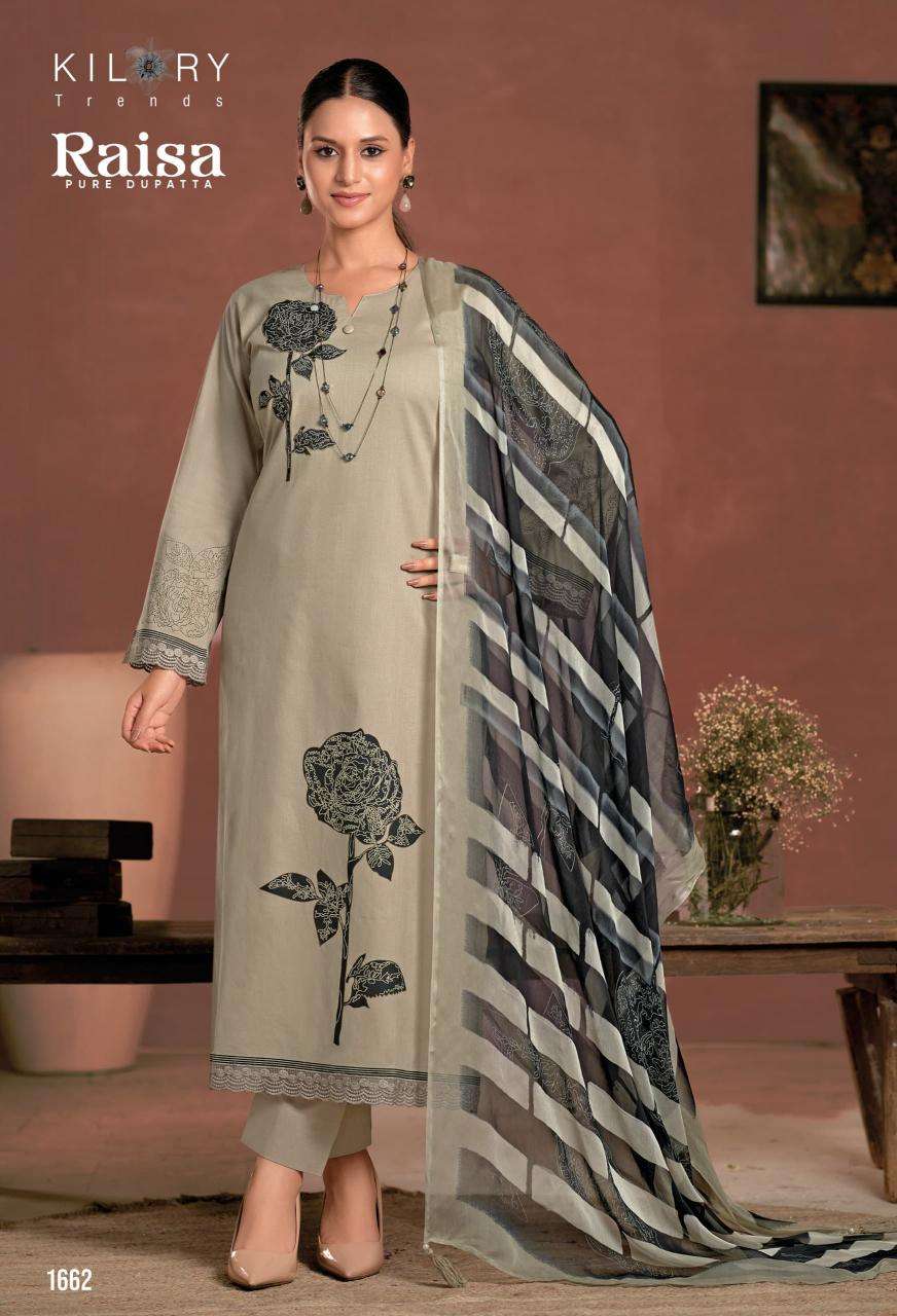 Kilory trends raisa Wholesale designer dress materials in Surat