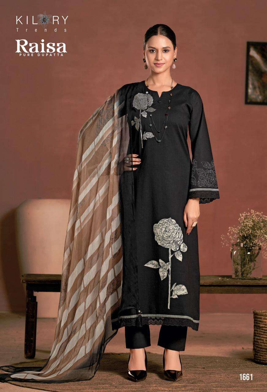 Kilory trends raisa Wholesale designer dress materials in Surat