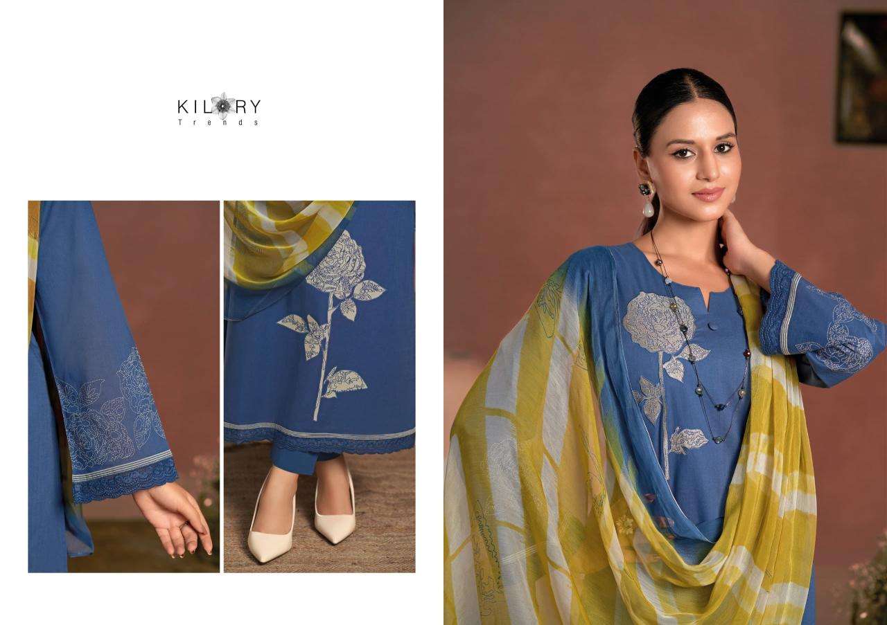 Kilory trends raisa Wholesale designer dress materials in Surat