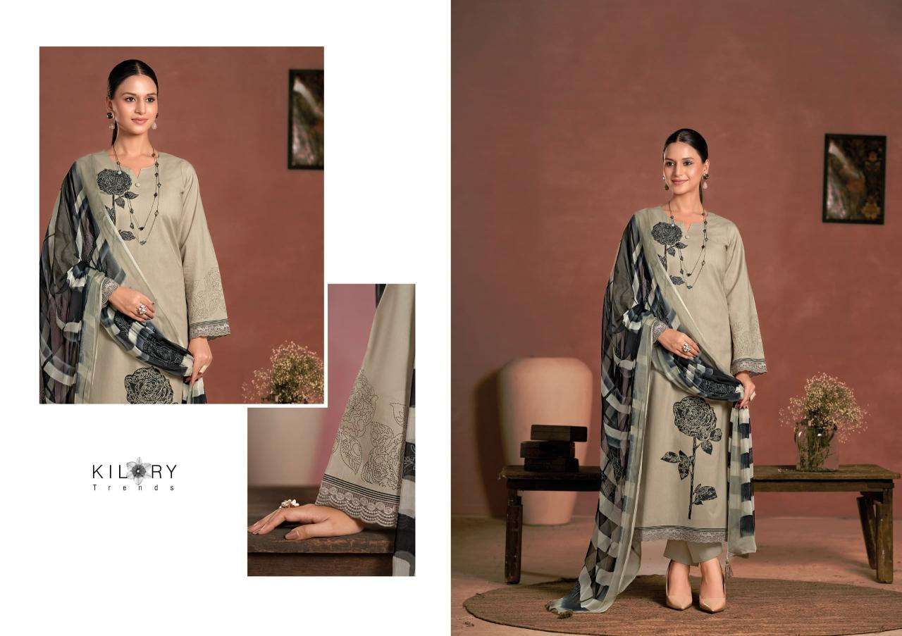 Kilory trends raisa Wholesale designer dress materials in Surat