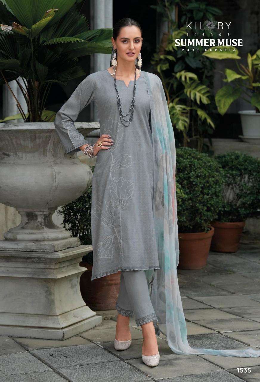Kilory trends summer mous Best wholesale dress materials in Surat
