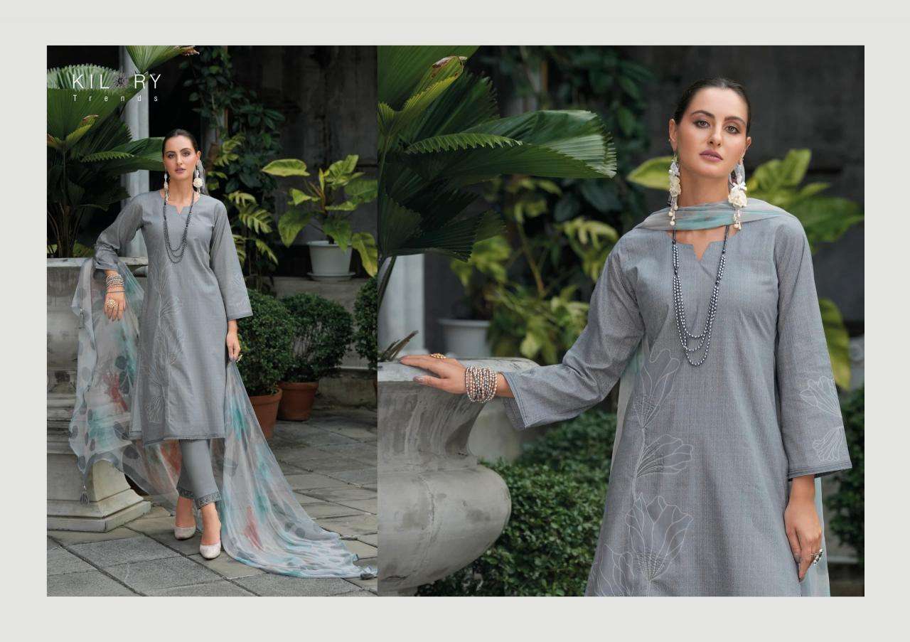 Kilory trends summer mous Best wholesale dress materials in Surat