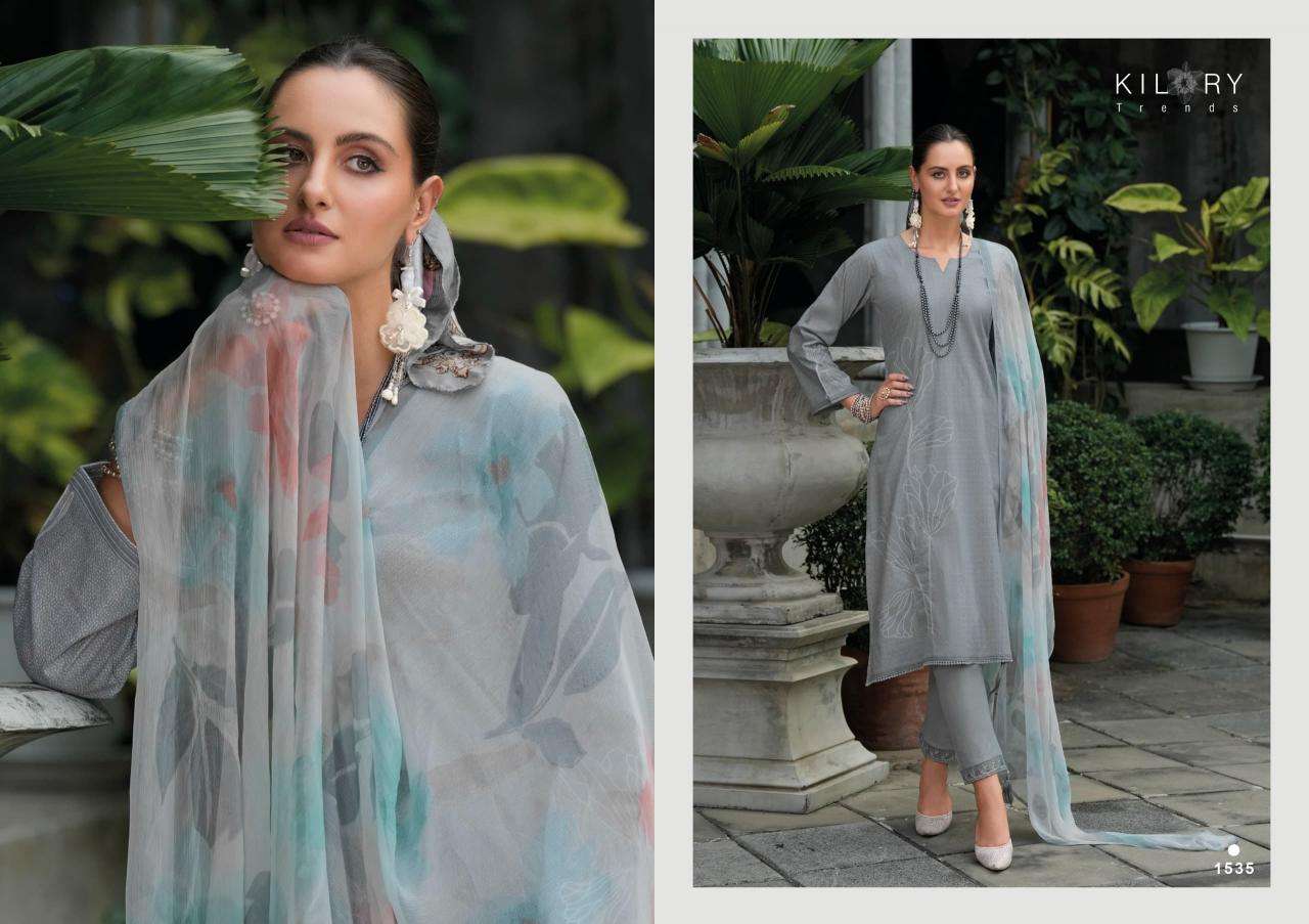 Kilory trends summer mous Best wholesale dress materials in Surat
