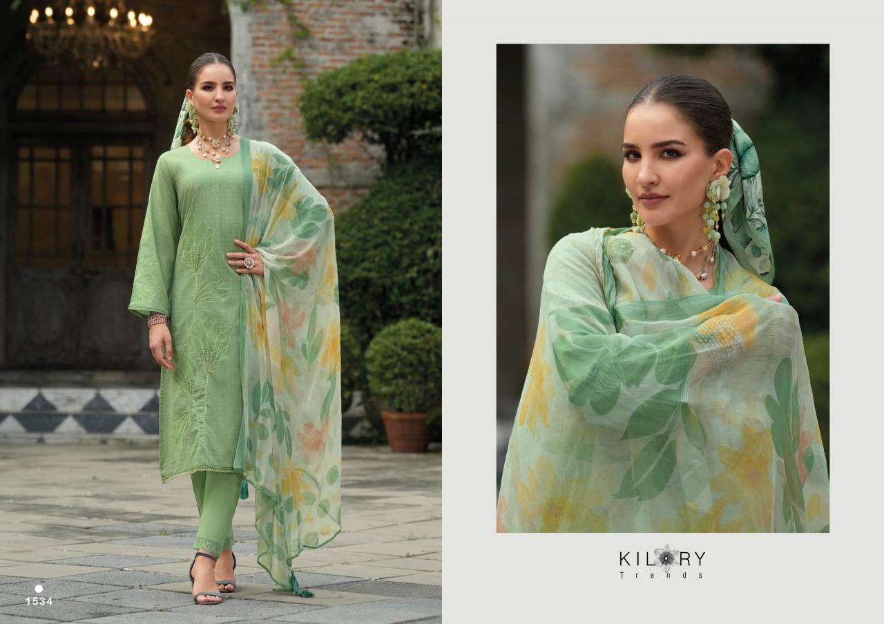 Kilory trends summer mous Best wholesale dress materials in Surat