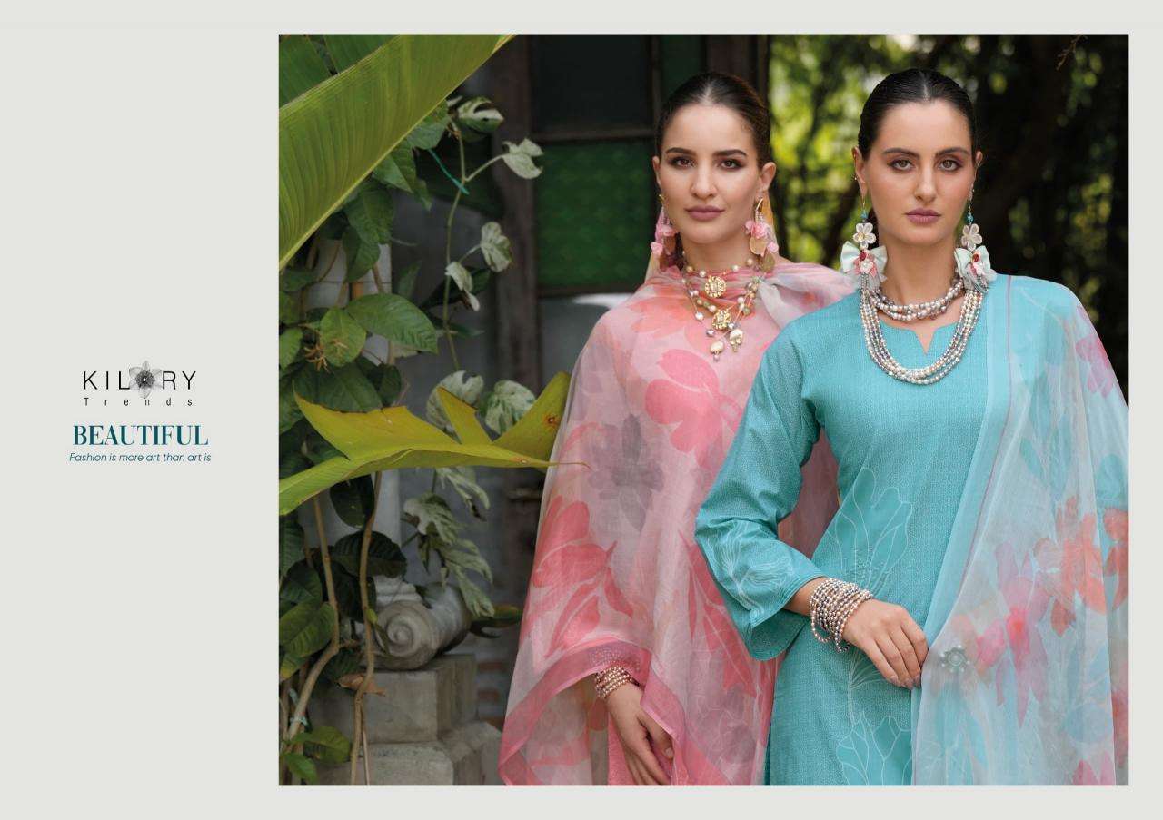 Kilory trends summer mous Best wholesale dress materials in Surat