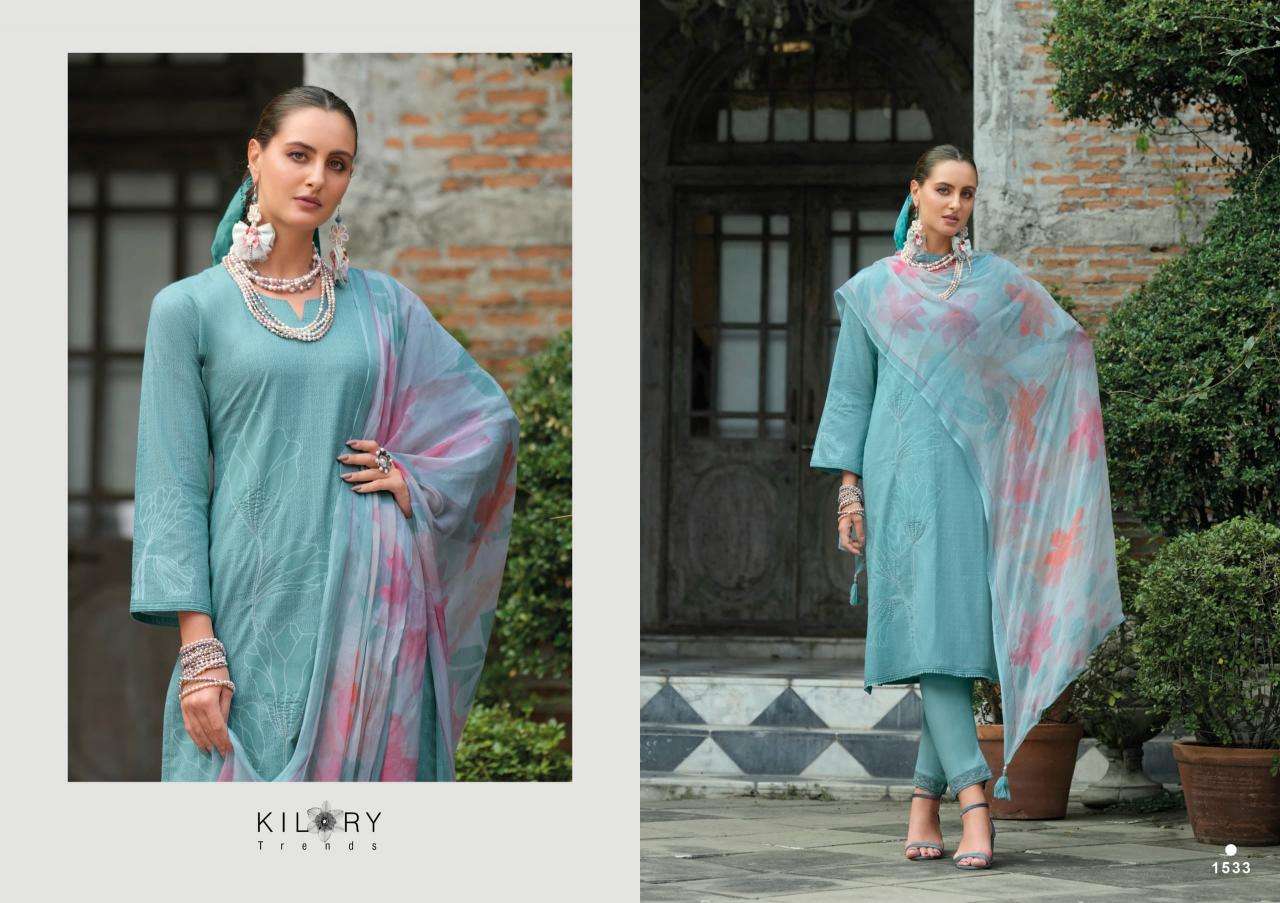 Kilory trends summer mous Best wholesale dress materials in Surat