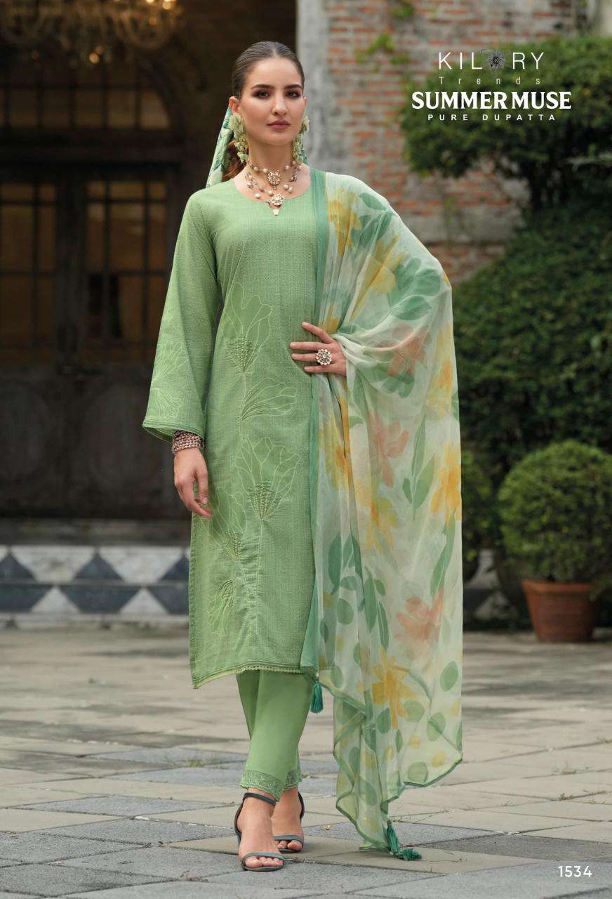 Kilory trends summer mous Best wholesale dress materials in Surat