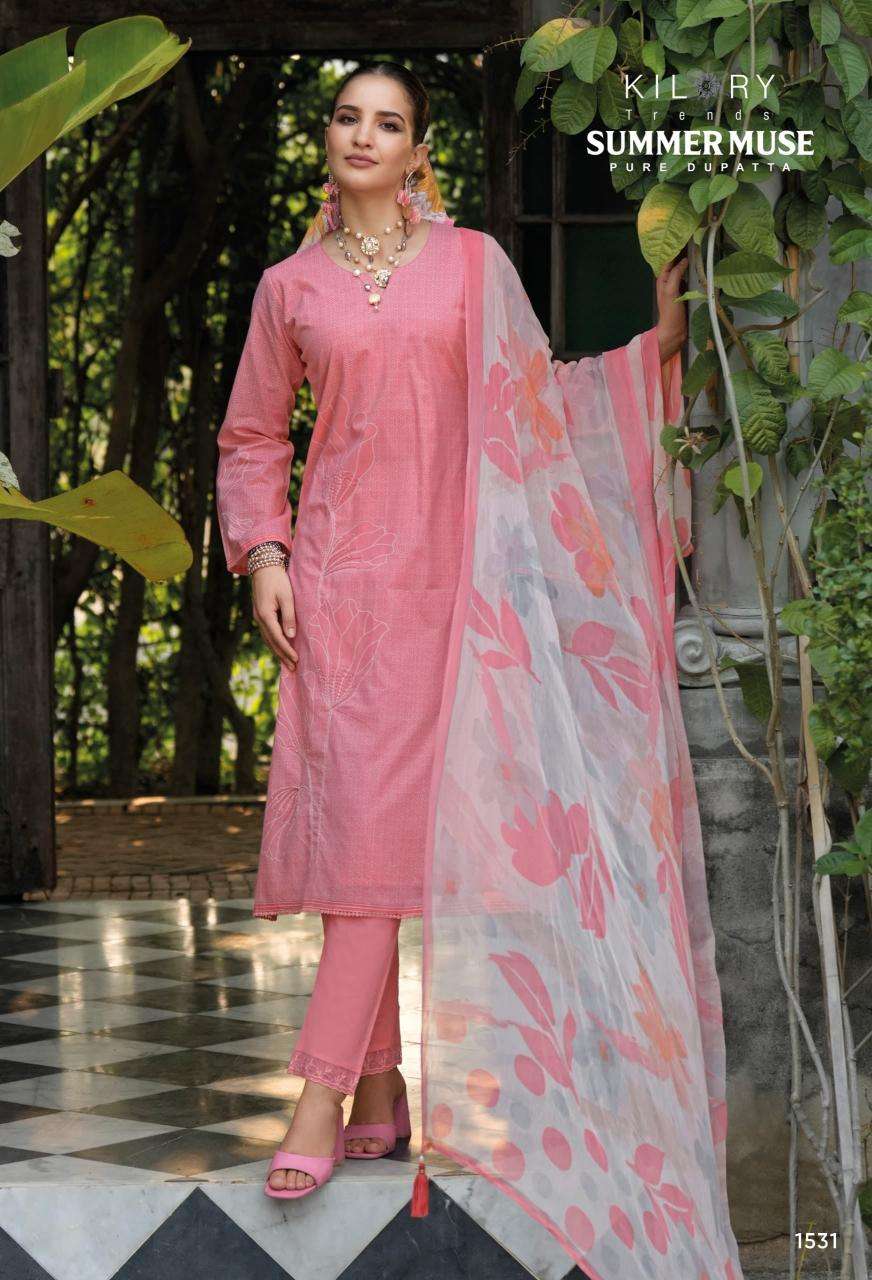Kilory trends summer mous Best wholesale dress materials in Surat