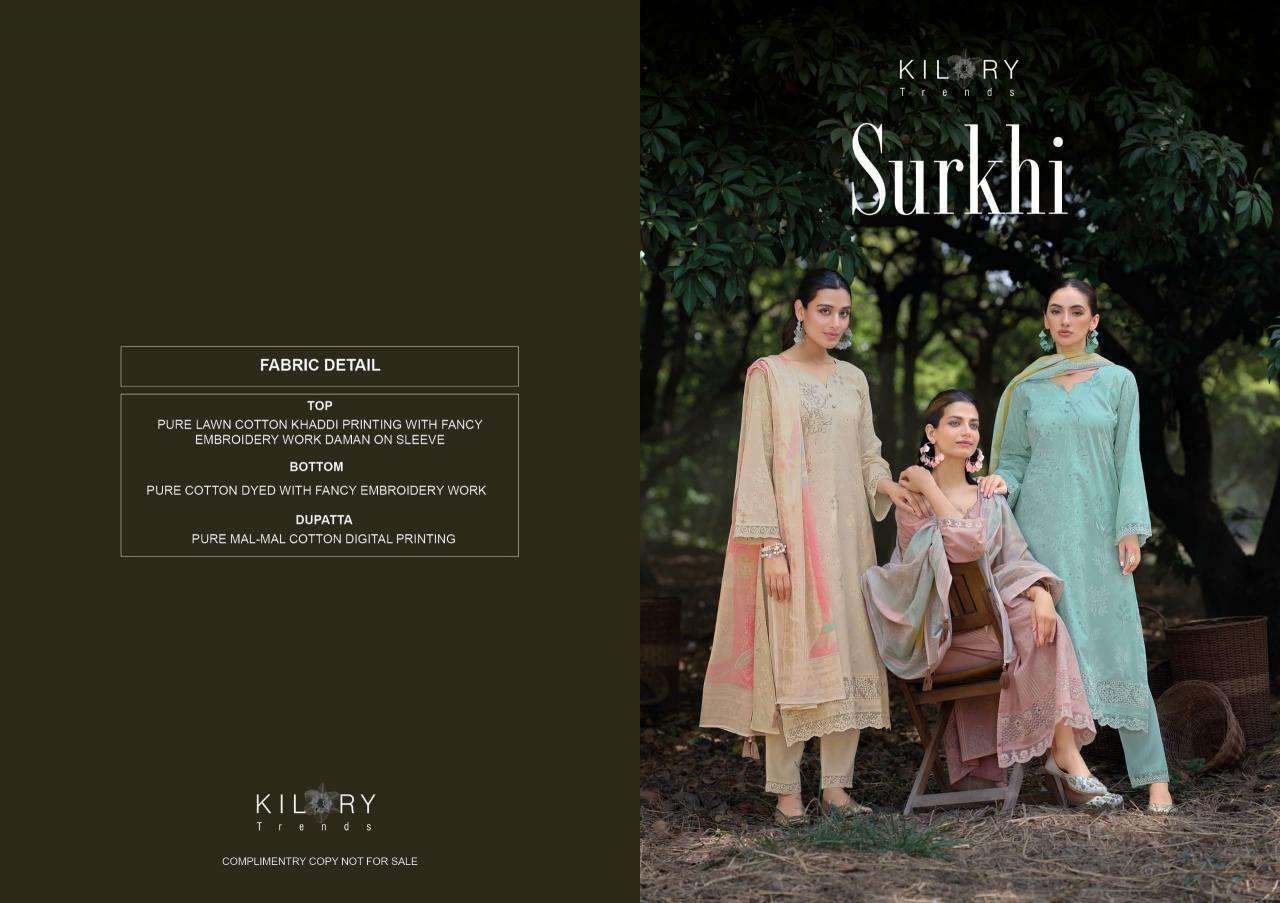 Kilory trends surkhi Bulk Salwar Kameez suppliers