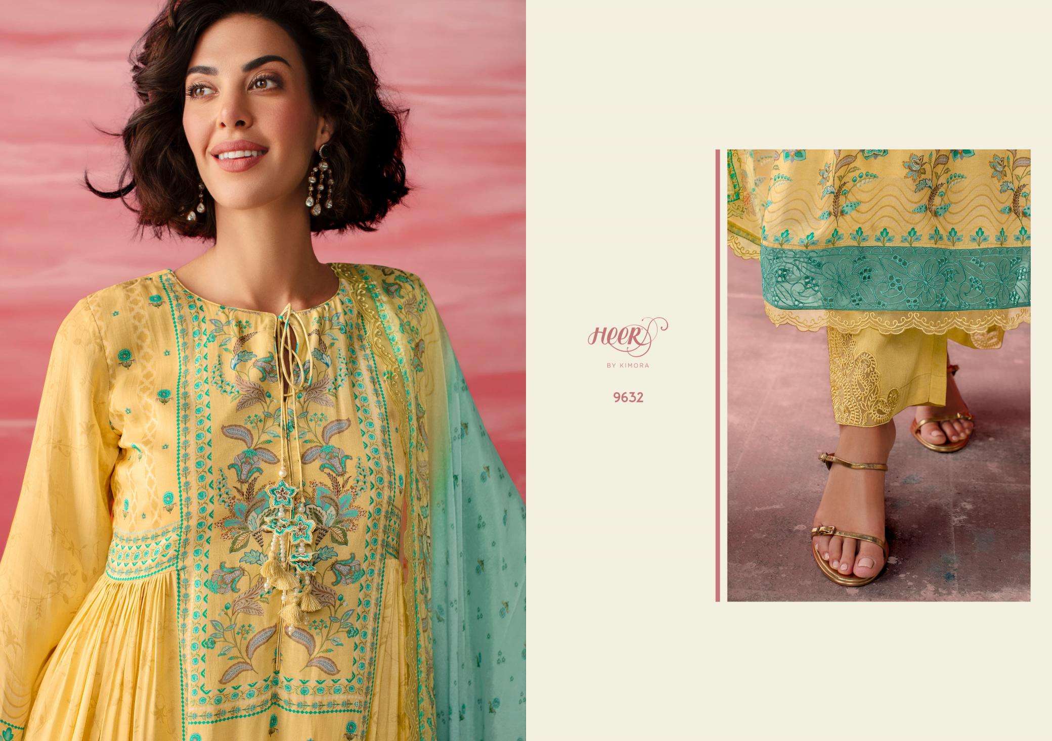 Kimora heer jimmy vol 207 Wholesale dress material suppliers in India