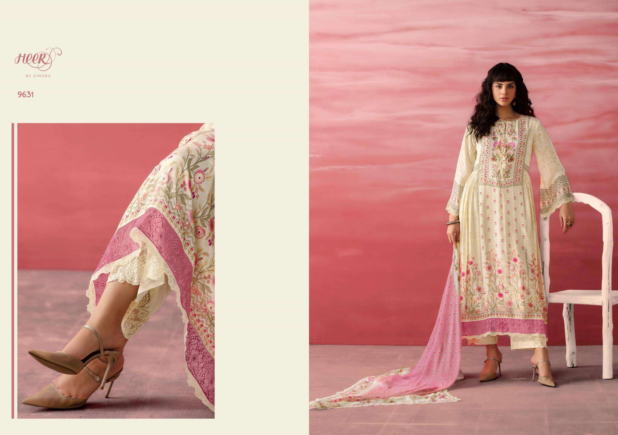 Kimora heer jimmy vol 207 Wholesale dress material suppliers in India