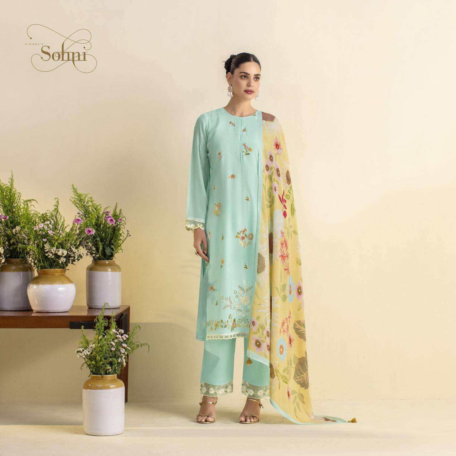Kimora sohni surajmukhi vol -22 Surat dress materials wholesale online