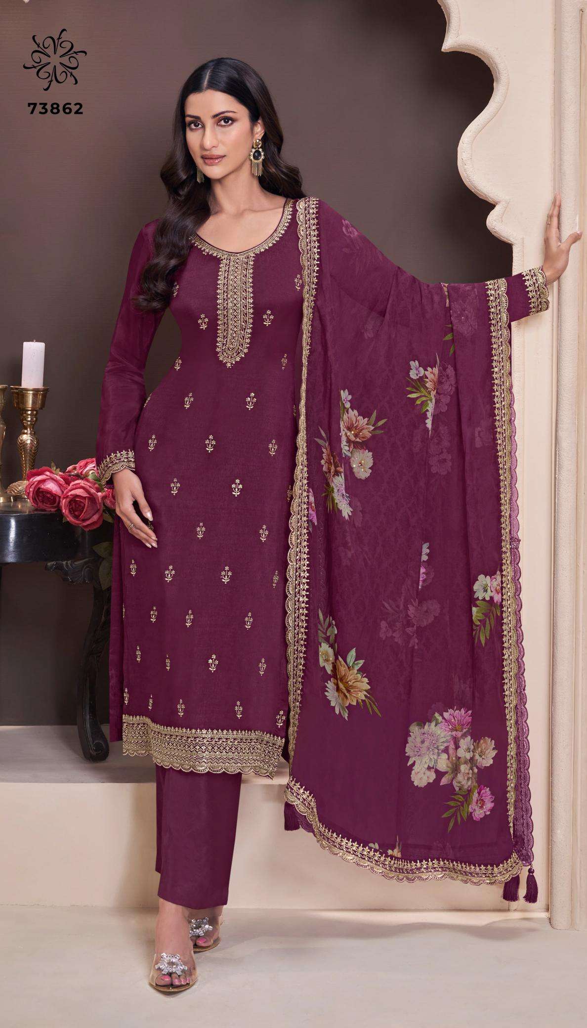 Kuleesh shivangi 2 Surat wholesale dress materials suppliers