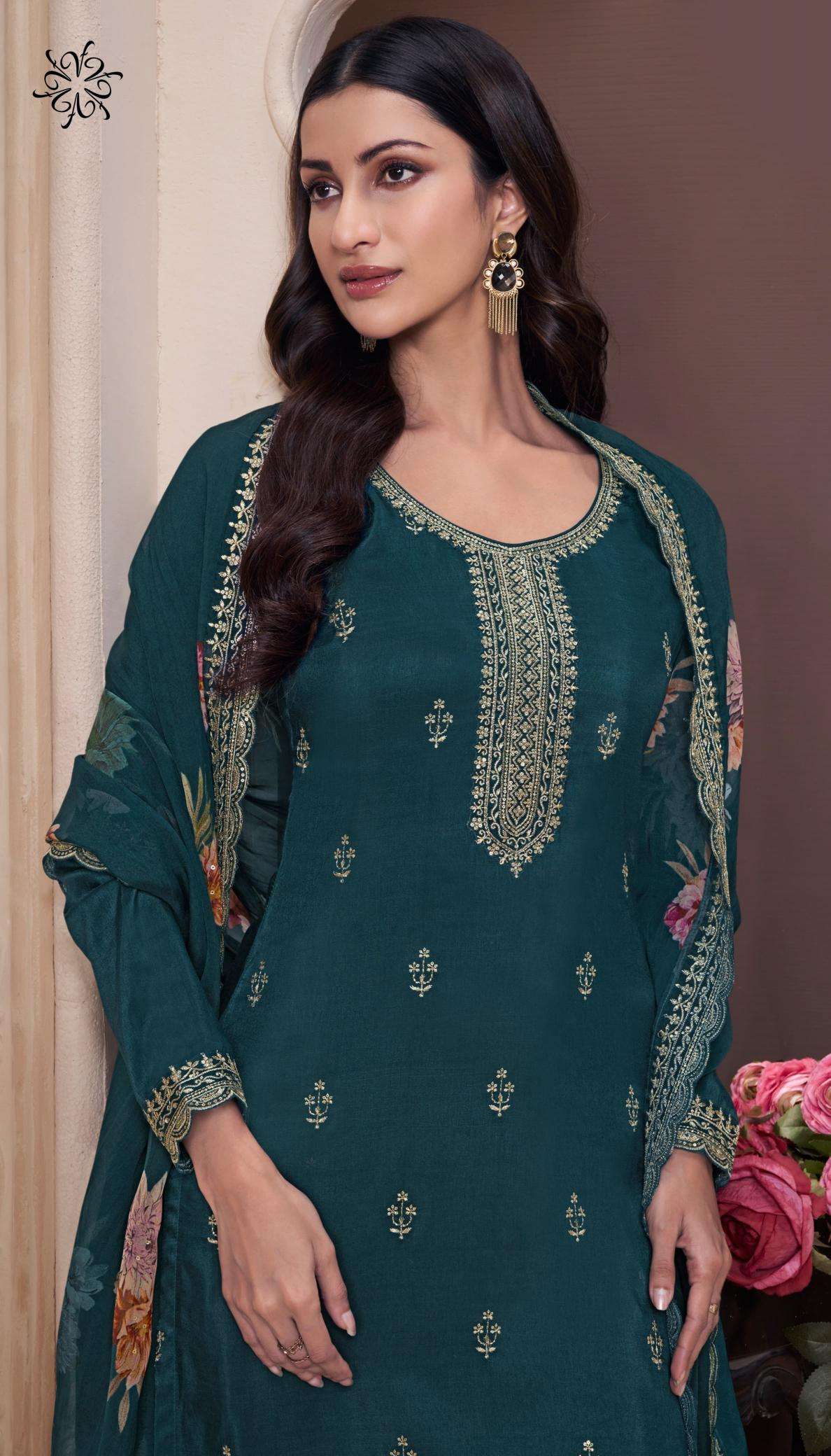Kuleesh shivangi 2 Surat wholesale dress materials suppliers