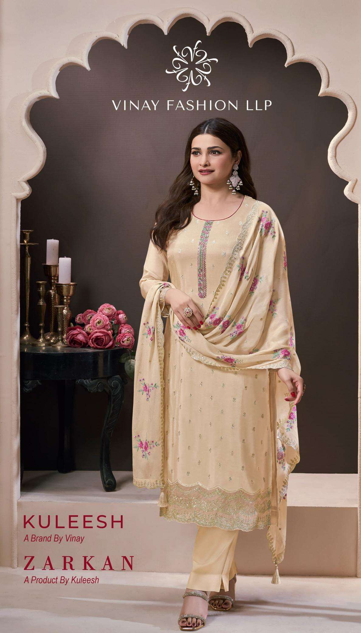 Kuleesh zarkan moonga Bulk salwar suits manufacturer