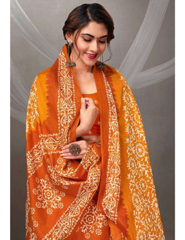 Lakhani wax batik vol-01 Saree wholesalers in Ahmedabad