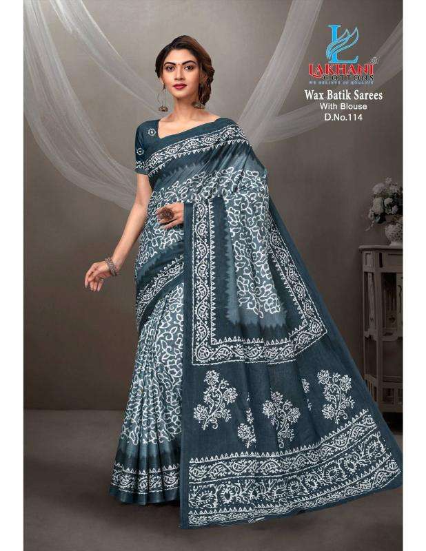 Lakhani wax batik vol-01 Saree wholesalers in Ahmedabad