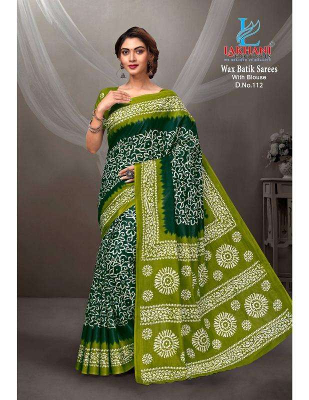 Lakhani wax batik vol-01 Saree wholesalers in Ahmedabad
