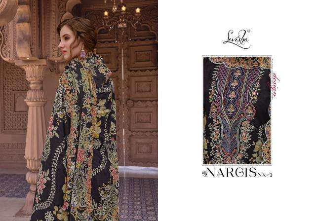 Levisha - make in india nargis nx vol-2  Mumbai textile market dress materials