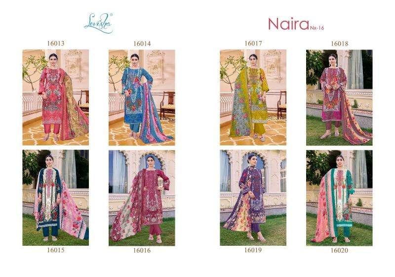 Levisha naira nx vol-16 Dress materials wholesale market in Maharashtra