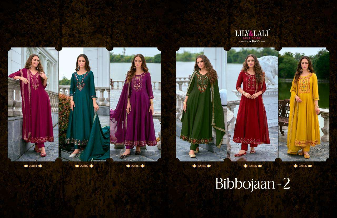 Lily & lali bibbojaan vol-2 Georgette kurti suppliers in Hyderabad