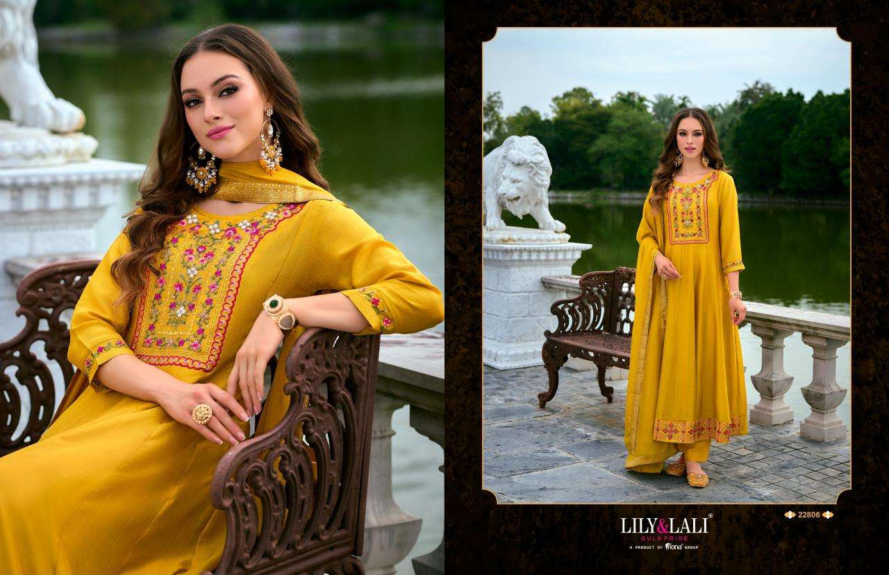 Lily & lali bibbojaan vol-2 Georgette kurti suppliers in Hyderabad