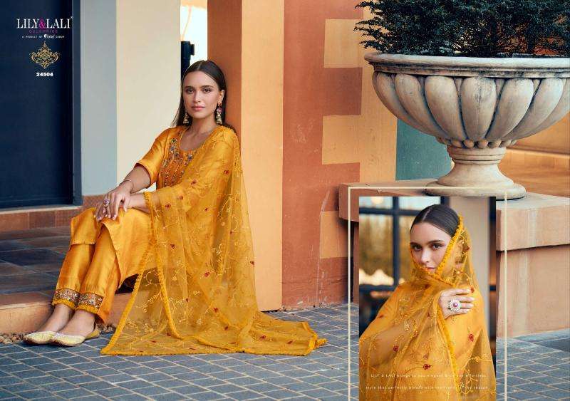 Lily & lali maria vol 9 cloth prem manufacturer kurtis market in surat all video