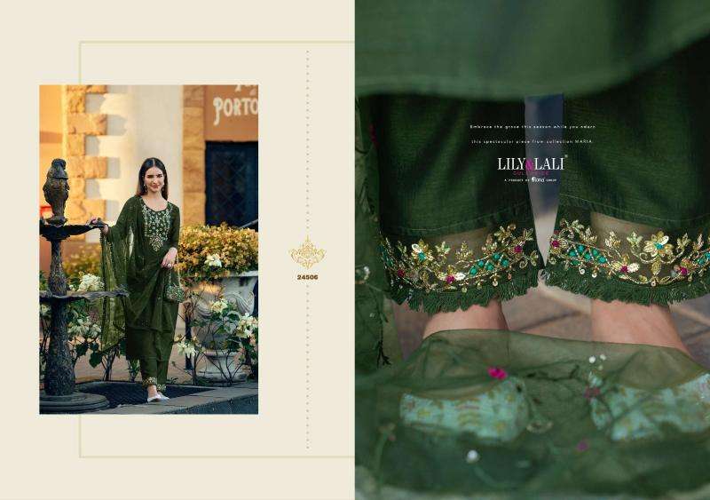 Lily & lali maria vol 9 cloth prem manufacturer kurtis market in surat all video