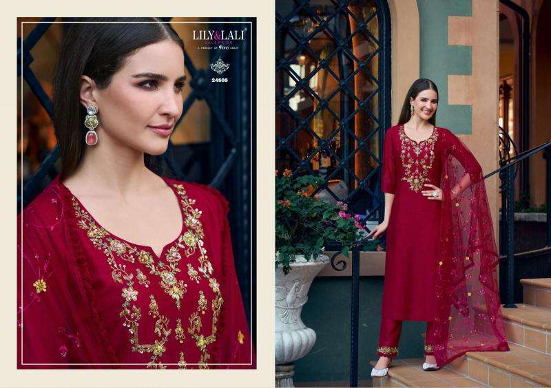 Lily & lali maria vol 9 cloth prem manufacturer kurtis market in surat all video