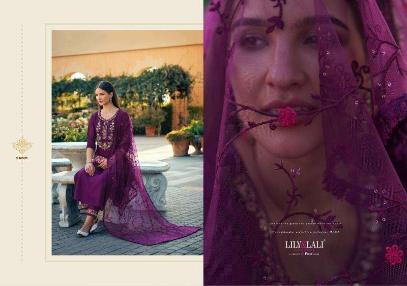 Lily & lali maria vol 9 cloth prem manufacturer kurtis market in surat all video