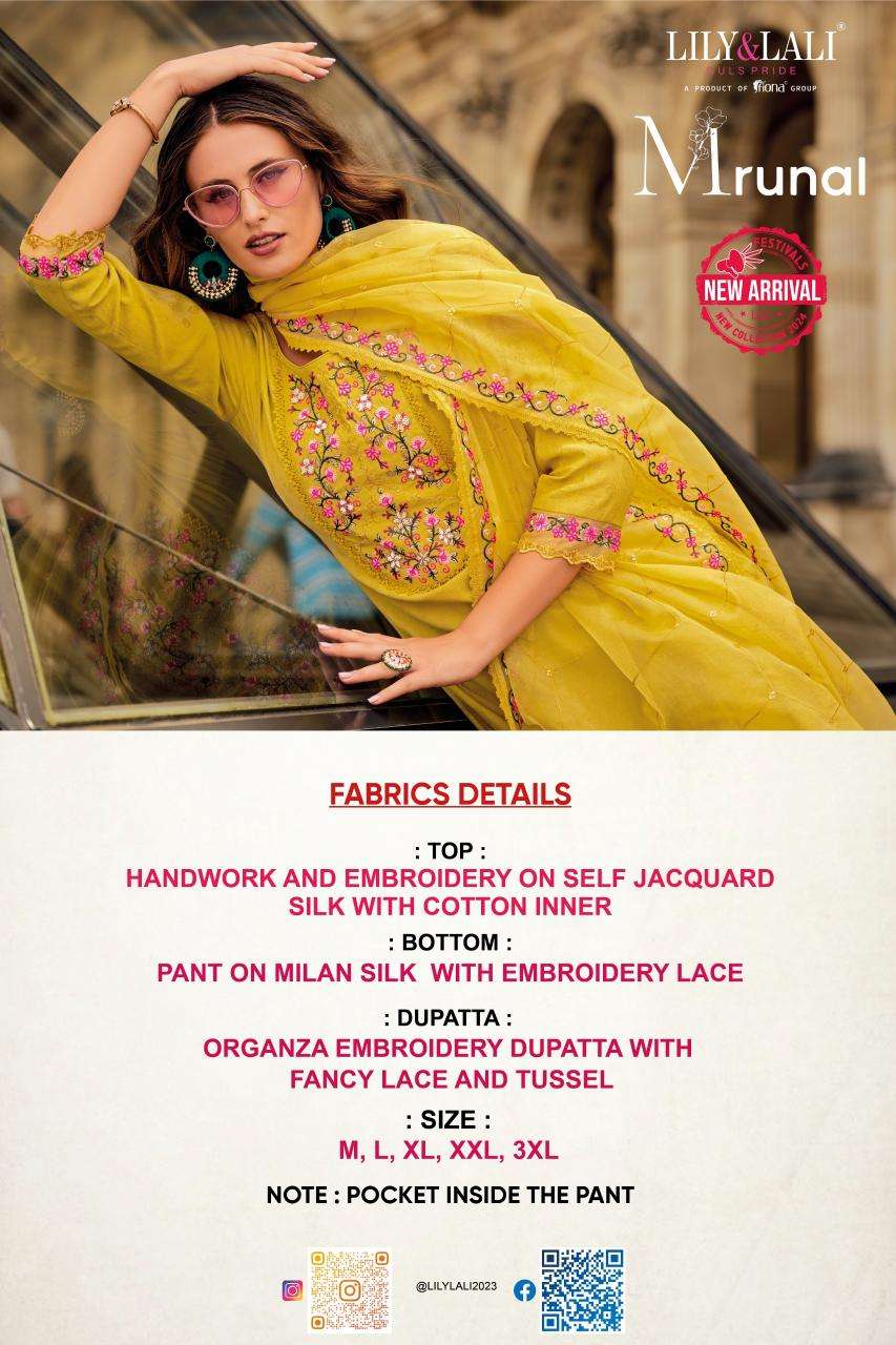 Lily & lali mrunal kurti manufacturers in surat pdf