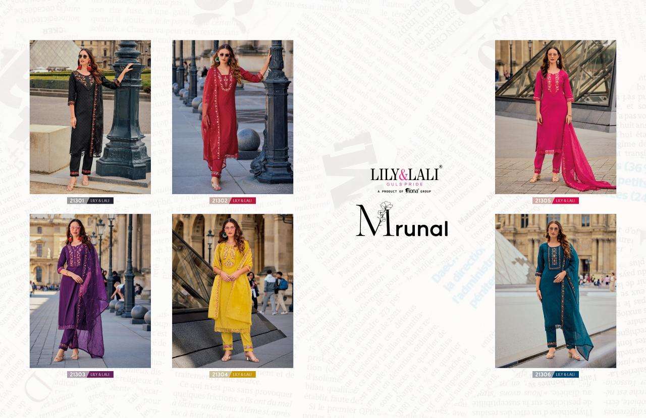 Lily & lali mrunal kurti manufacturers in surat pdf