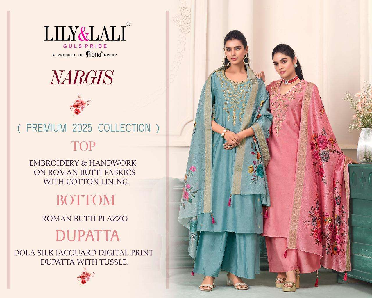 Lily & lali nargis catalogue kurtis manufacturers in surat