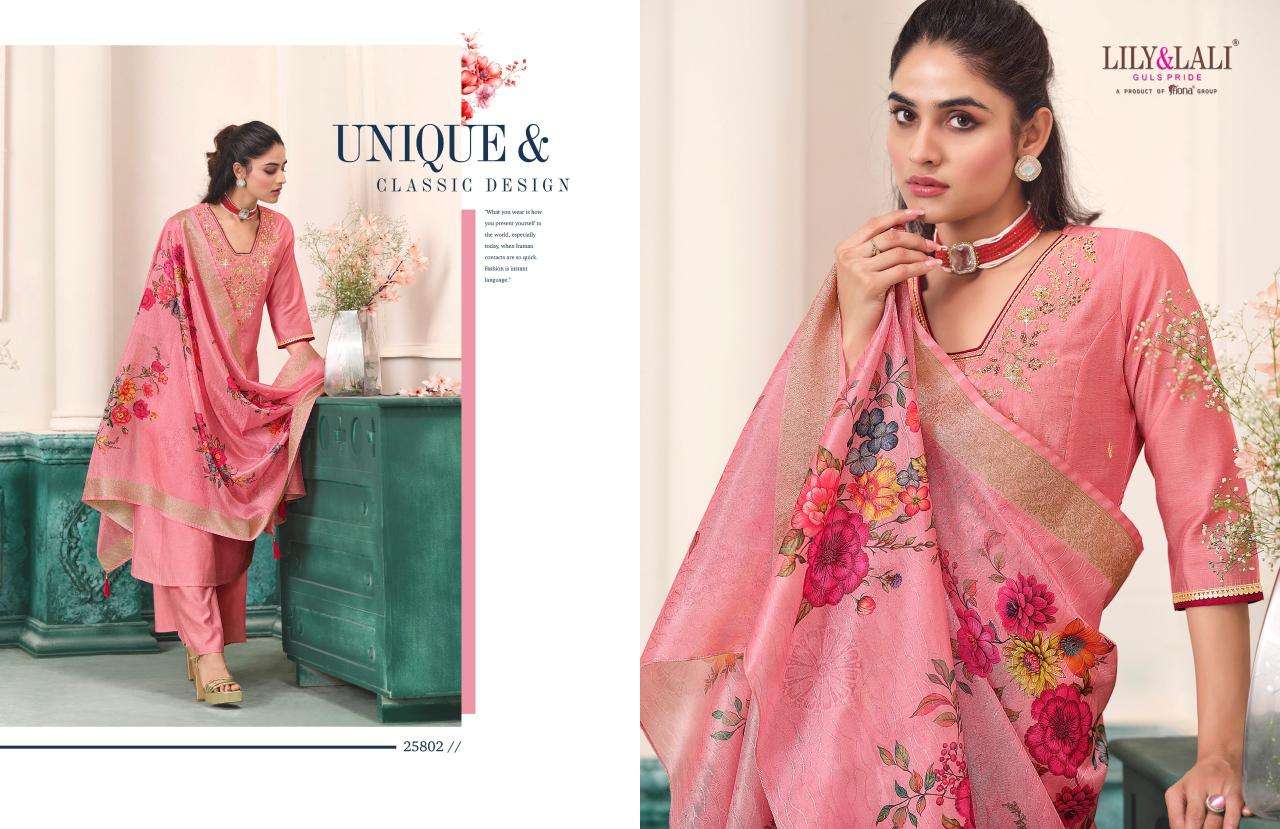 Lily & lali nargis catalogue kurtis manufacturers in surat
