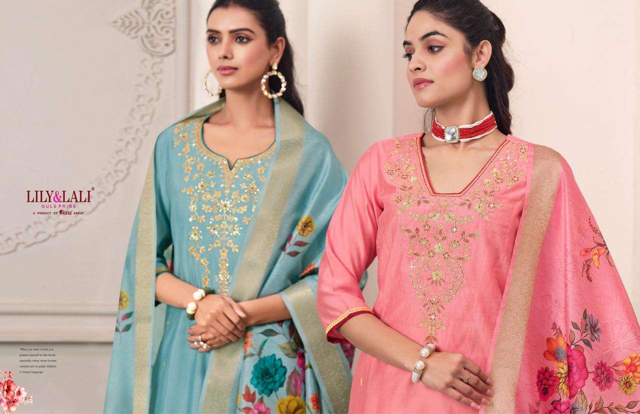 Lily & lali nargis catalogue kurtis manufacturers in surat