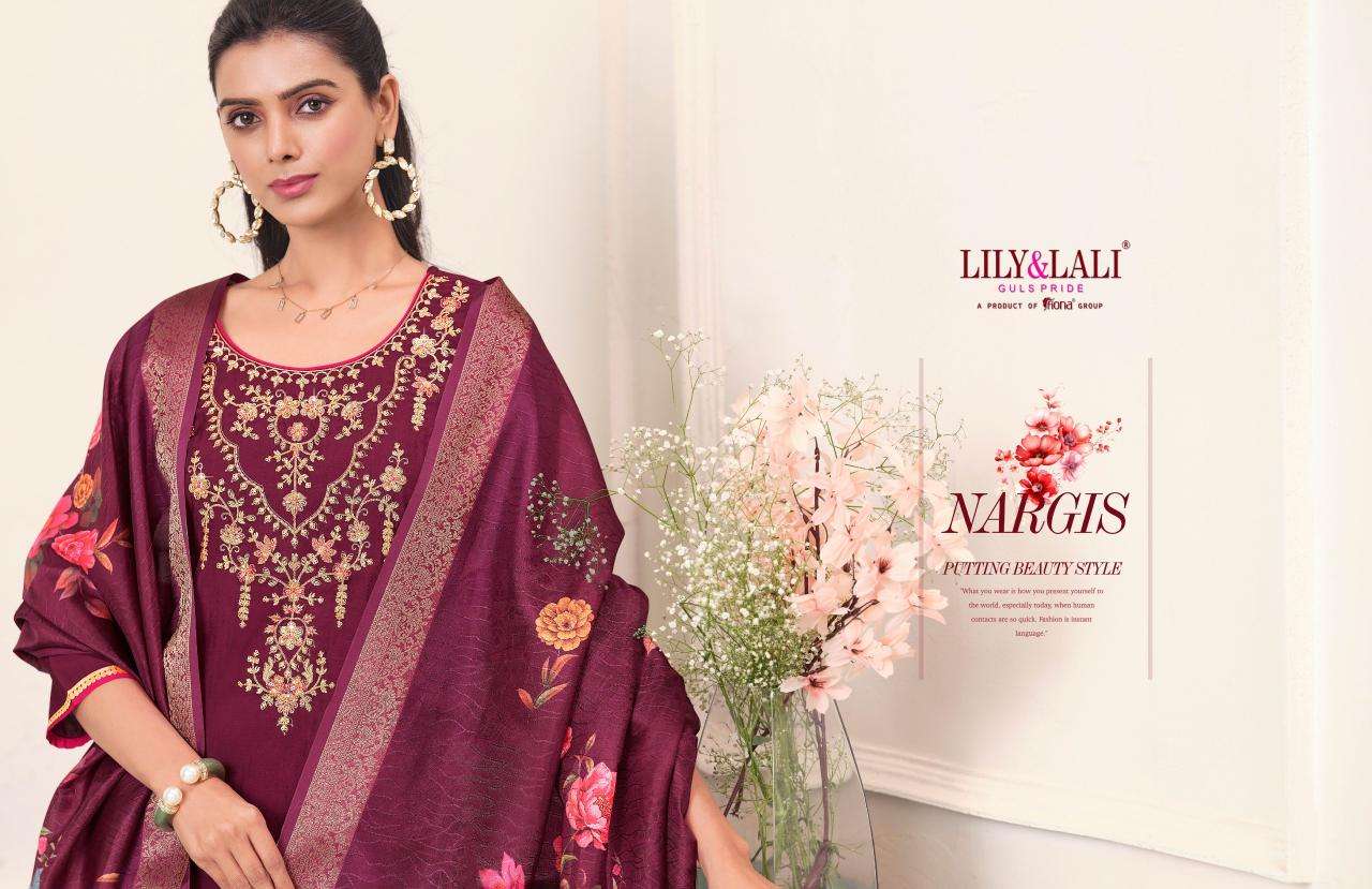 Lily & lali nargis catalogue kurtis manufacturers in surat