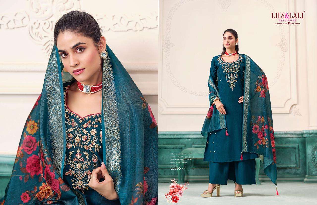 Lily & lali nargis catalogue kurtis manufacturers in surat