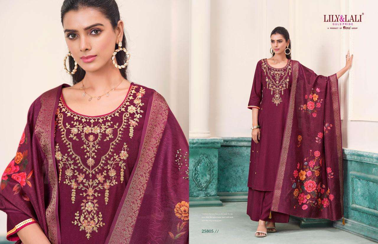 Lily & lali nargis catalogue kurtis manufacturers in surat
