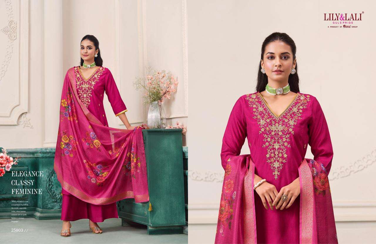 Lily & lali nargis catalogue kurtis manufacturers in surat