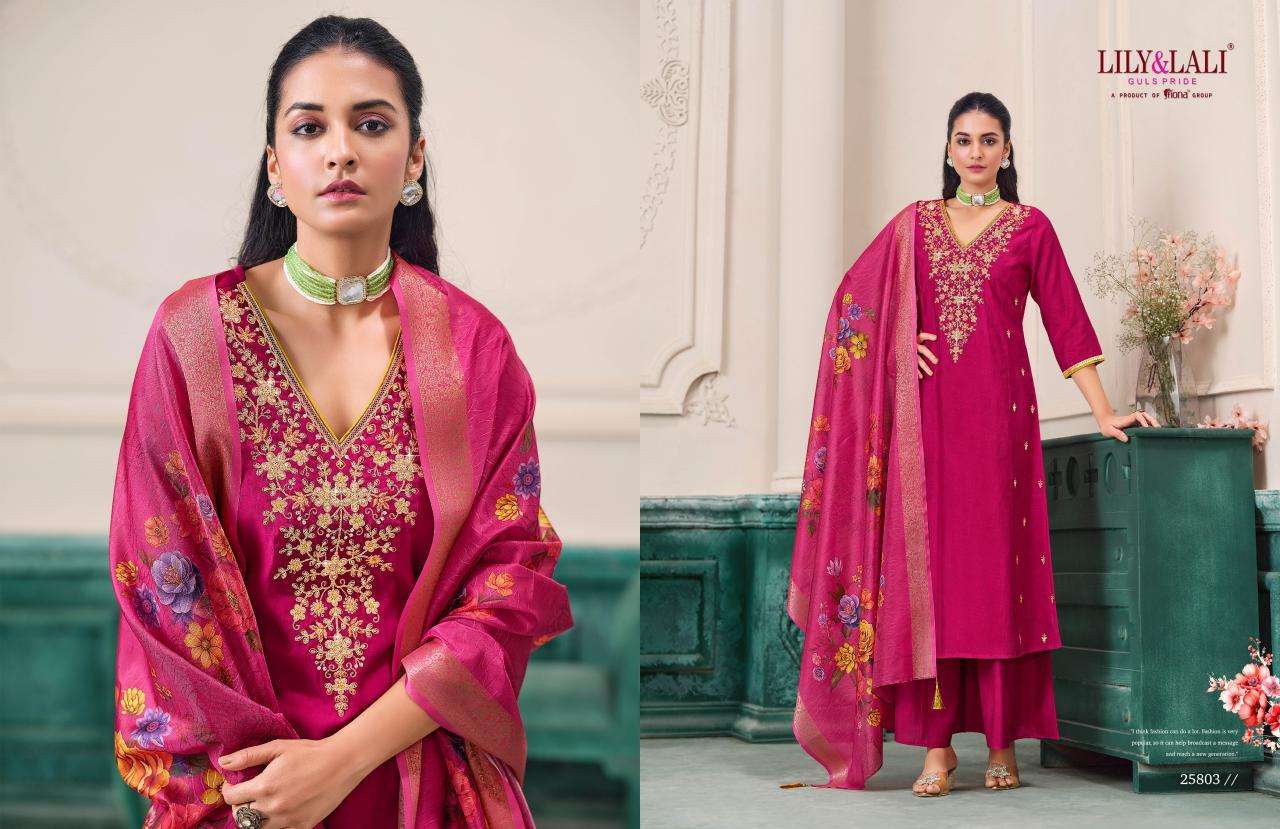 Lily & lali nargis catalogue kurtis manufacturers in surat